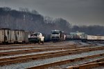 NS-19G Meets the Eastbound Track Patrol